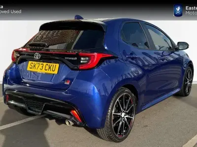 Usata Toyota Yaris Hybrid Sport 113 CV (83 kW) 2023 Blu Utilitaria