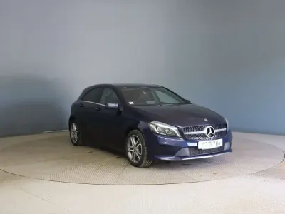 Used Mercedes A200 Sport Edition 156 HP (114 kW) 2018 Blue Hatchback
