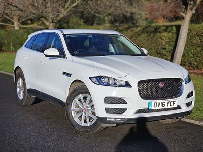 White Used 2016 Jaguar F-Pace Prestige SUV | £9,490 (Fair price)