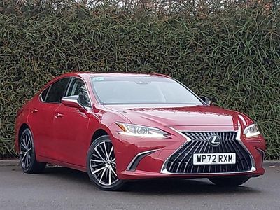 Red Used 2022 Lexus ES300H Sedan | £25,798 (Fair price)