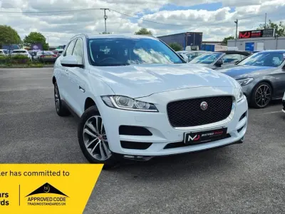 Used Jaguar F-Pace Portfolio 2018 White SUV