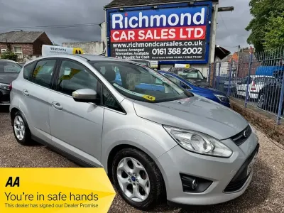 Used Ford C-MAX Zetec 115 HP (84 kW) 2014 Silver MPV