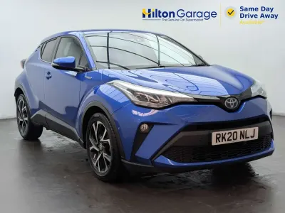 Used Toyota C-HR Design 122 HP (89 kW) 2020 Blue SUV