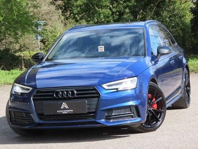Used Audi A4 S-Line 272 HP (200 kW) 2017 Blue Estate