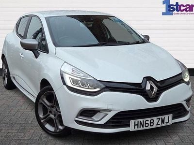 Used Renault Clio IV GT-Line 90 HP (66 kW) 2018 White Hatchback