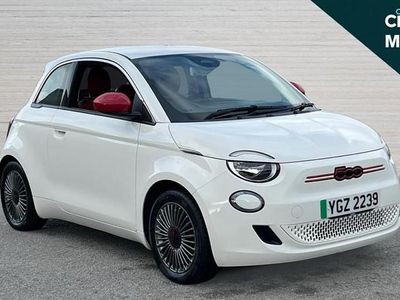 White Used 2022 Fiat 500e Red | £11,947 (Fair price)