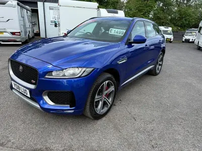 Used Jaguar F-Pace Supercharged 2018 Blue SUV