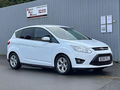 Used Ford C-MAX Zetec 115 HP (84 kW) 2015 White MPV