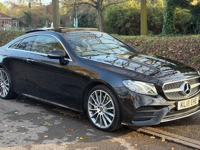 Black Used 2017 Mercedes E350 AMG Line Premium Coupe | £15,795 (A bit pricey)