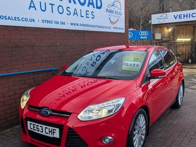 Used Ford Focus Titanium X 2013 Red Hatchback