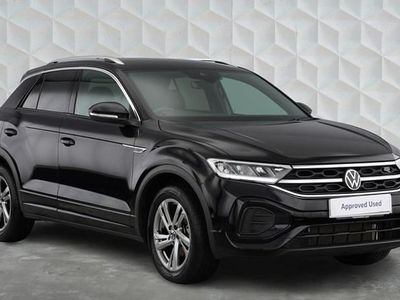 Black Used 2024 VW T-Roc R-line SUV | £25,850 (Fair price)