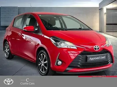 Used Toyota Yaris 111 HP (81 kW) 2019 Red Hatchback