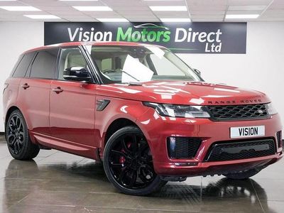 Used Land Rover Range Rover Sport Autobiography Dynamic 2019 Red SUV