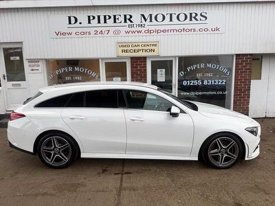Used Mercedes CLA200 Shooting Brake AMG line 2020 White Estate
