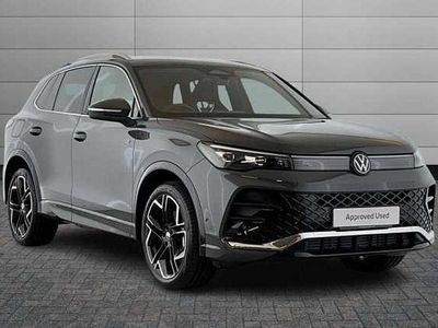 Dolphin grey New 2025 VW Tiguan R-line SUV | £38,990