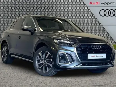 Used Audi Q5 S-Line 200 HP (147 kW) 2023 Grey SUV