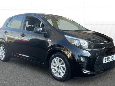 Used Kia Picanto 67 HP (49 kW) 2018 Black Hatchback