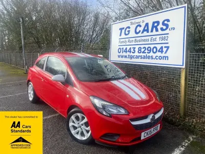 Usado Vauxhall Corsa 2015 Vermelho Citadino