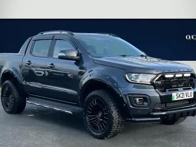 Begagnad Ford Ranger Wildtrack 2021 Grå Pickup