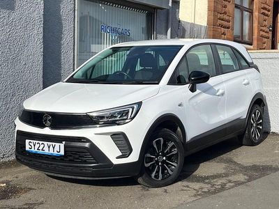 Used Vauxhall Crossland Design Edition 2022 White SUV