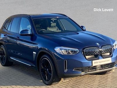 Blue Used 2021 BMW iX3 Shadowline SUV | £26,222 (Fair price)