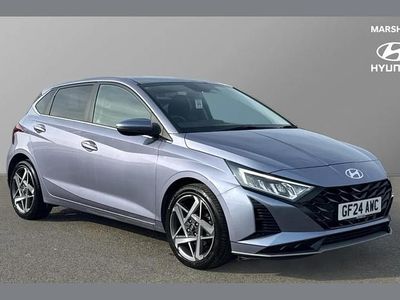 Used Hyundai i20 Premium 100 HP (73 kW) 2024 Blue Hatchback