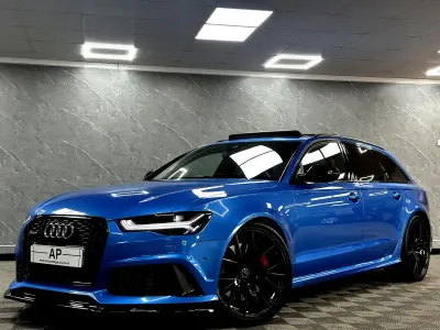 Used Audi RS6 Performance 700 HP (514 kW) 2017 Blue Estate