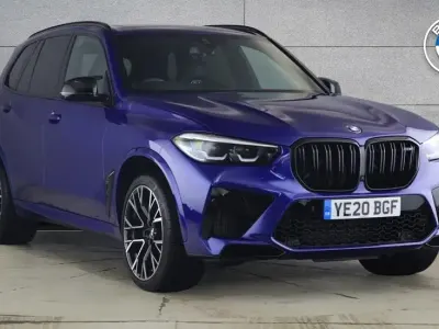 Used BMW X5 M Competition Edition 616 HP (453 kW) 2020 Blue SUV
