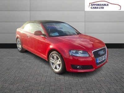 Red Used 2009 Audi A3 Cabriolet Sport Cabriolet | £3,295 (Good price)