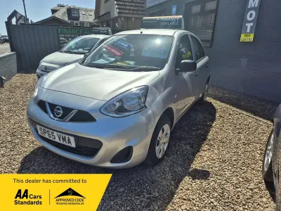 Used Nissan Micra Visia 2015 Silver Hatchback