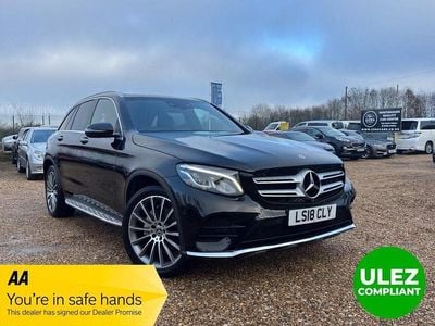 Used Mercedes GLC250 AMG line 2018 Black SUV