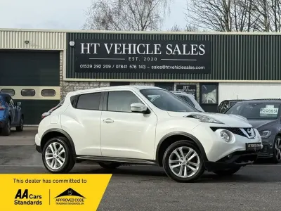 Używany Nissan Juke N-Connecta 115 KM (84 kW) 2017 Biały SUV