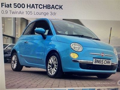 used Fiat 500 0.9 TWINAIR LOUNGE 3d 105 BHP