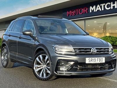 Grey Used 2019 VW Tiguan R-line SUV | £21,850 (Fair price)