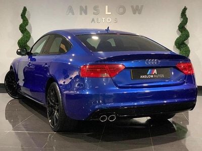 Used Audi A5 Sportback Black Edition 2015 Blue Hatchback