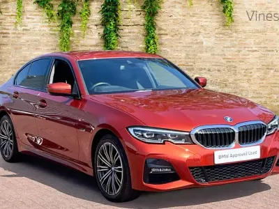 Used BMW 330e M Sport 292 HP (214 kW) 2022 Orange Sedan