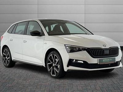 Used Skoda Scala Monte Carlo 110 HP (80 kW) 2023 Moon white Hatchback