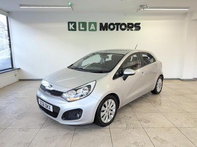 Silver Used 2012 Kia Rio Hatchback | £2,995 (Good price)