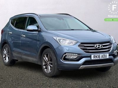 used Hyundai Santa Fe DIESEL ESTATE 2.2 CRDi Blue Drive Premium SE 5dr Auto [7 Seats] [Electric Panoramic Sunroof, 7 Seats, Heated Seats, heated Steering Wheel, Leather, Rear View Camera, Front & Rear Parking Sensors, Privacy Glass, 19" Alloys]