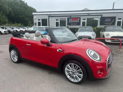 Used Mini Cooper Cabriolet 2018 Red Cabriolet