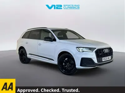 Usado Audi Q7 Black Edition 286 CV (210 kW) 2020 Blanco SUV