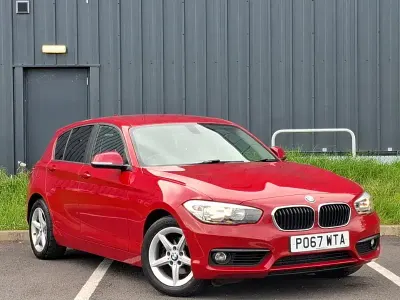 Used BMW 118 Performance 136 HP (100 kW) 2017 Red Hatchback