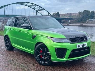Used Land Rover Range Rover Sport SVR 575 HP (422 kW) 2020 Green SUV