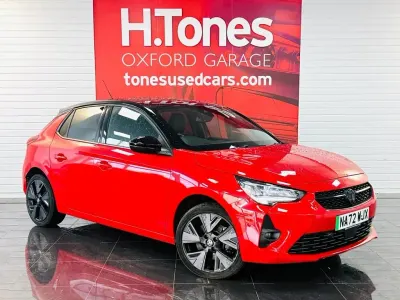Used Vauxhall Corsa-e Edition 100 kW (136 HP) 2022 Red Hatchback