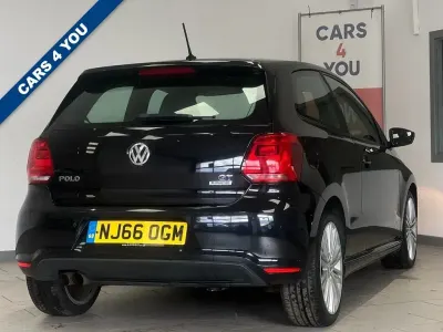 Used VW Polo BlueGT 148 HP (108 kW) 2016 Black Hatchback