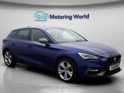 Used Seat Leon FR 129 HP (94 kW) 2021 Blue Hatchback