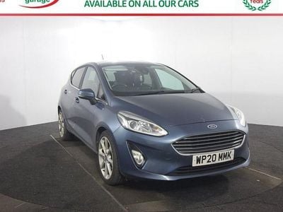 Used Ford Fiesta Titanium X 125 HP (91 kW) 2020 Blue Hatchback