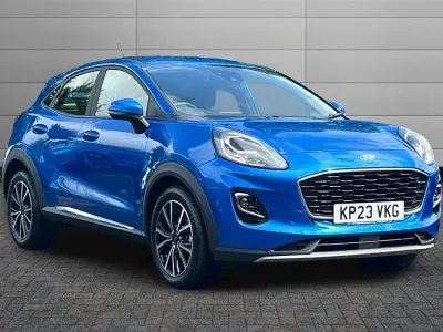 Używany Ford Puma Titanium 125 KM (91 kW) 2023 Niebieski SUV