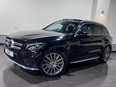 Black Used 2018 Mercedes GLC250 AMG Line Premium Estate | £19,895 (Fair price)