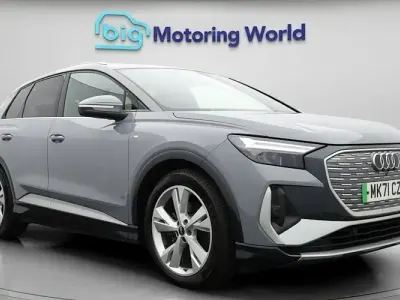 Used Audi Q4 e-tron S-Line 125 kW (170 HP) 2021 Grey SUV
